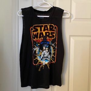 Star Wars Graphic Muscle Tank size medium